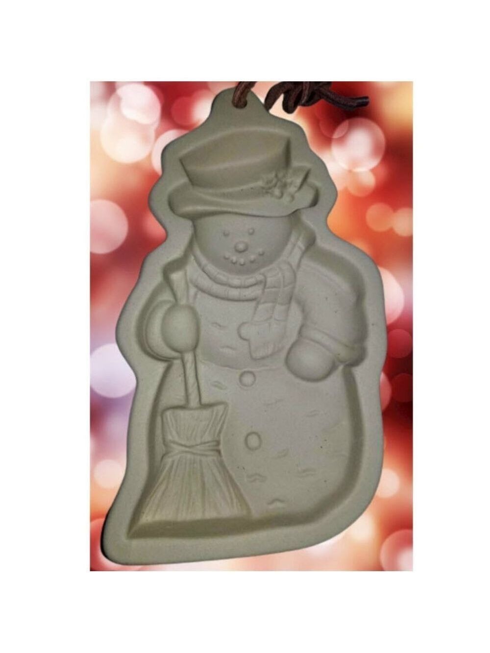 New Debco Snowman Cookie Mold